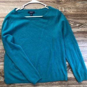 100% Cashmere Lands’ End Sweater